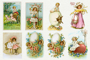 Vintage Easter Illustrations, a Seasonal Illustration by French Kiss Collections (Thumbnail 6 of 16)