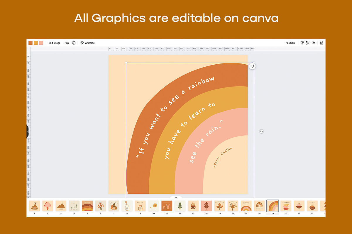 Cozy Fall Instagram Post CANVA, a Social Media Template by Elokka Std. (Photo 9 of 11)