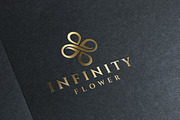 Infinity Flower Logo Design, a Branding & Logo Template by yopie (Thumbnail 1 of 6)