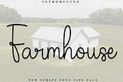 Farmhouse, a Handwritten Font by InermediaSTUDIO (Thumbnail 1 of 8)