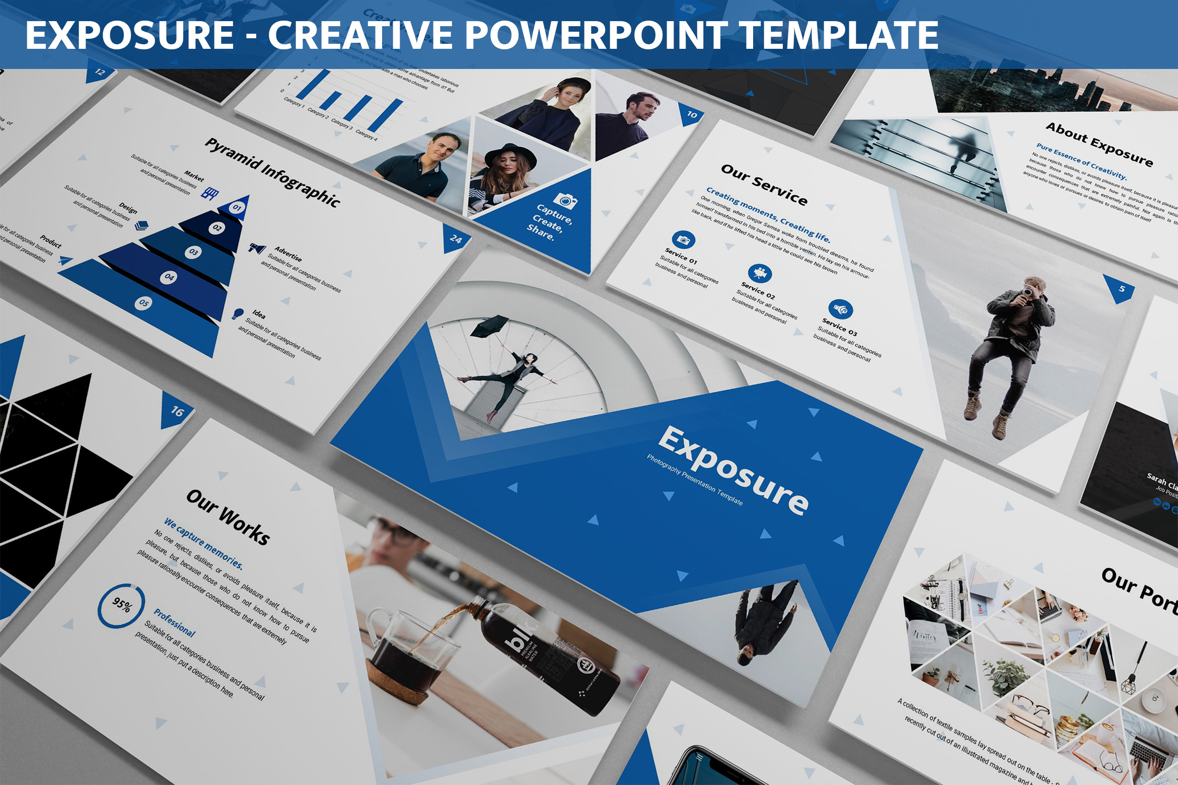 Exposure - Creative Powerpoint, a Presentation Template by SlideFactory