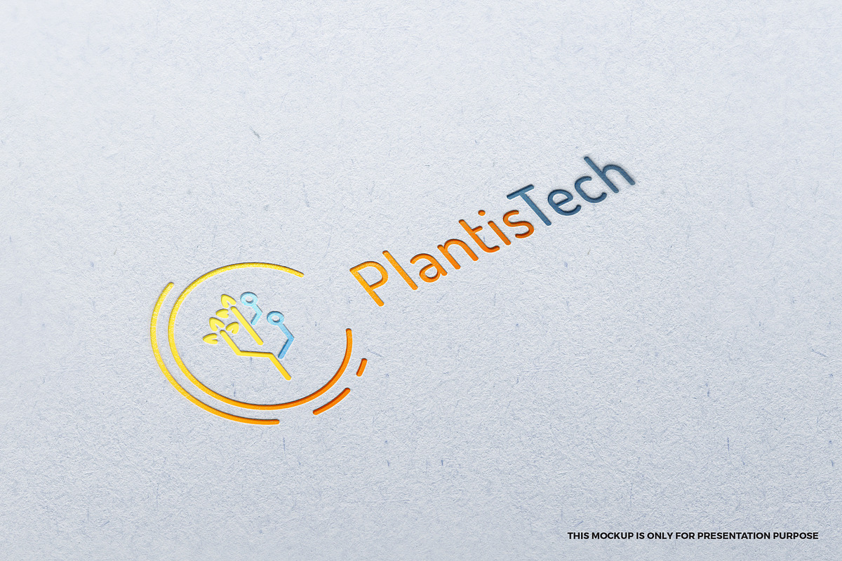 Plants and Tech logo design, a Branding & Logo Template by MuzaInspires (Photo 5 of 5)