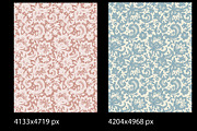 Lace seamless pattern, corner, card., a Pattern Graphic by Ajuga (Thumbnail 7 of 7)