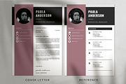 Resume Template / Cv Template, a Resume Template by Symie Design (Thumbnail 3 of 9)