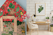 Botanical Floral and Fruits Pattern, a Pattern Graphic by likorbut (Thumbnail 6 of 9)