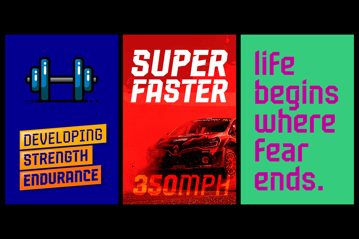 Magr Sport Font, a Sans Serif Font by Locomotype (Photo 5 of 11)