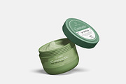 Cosmetic Jar Mockup, a Packaging Mockup by Indah (Thumbnail 4 of 6)