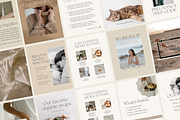 Earthy Organic Instagram Templates, a Social Media Template by Saela Studio (Thumbnail 2 of 5)