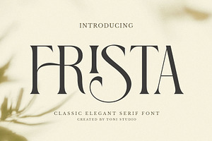 FRISTA Modern Ligature