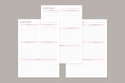 Generic Planning Pages Set V-09, a Stationery Template by shahsoft (Thumbnail 3 of 3)