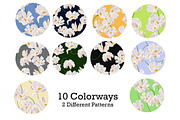 Handmade Magnolia Patterns, a Pattern Graphic by Design Unique (Thumbnail 11 of 11)