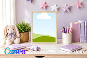 Frame Mockup PSD JPG PNG, a Household Mockup by Mockup Shop (Thumbnail 1 of 2)