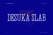 Desuka Slab Font