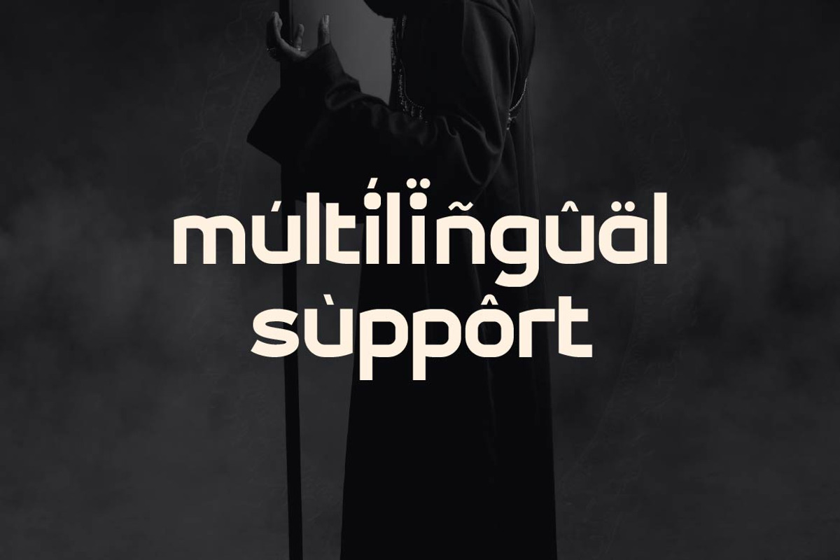 Rutro – Creative Display Sans Serif, a Sans Serif Font by Artiveko (Photo 6 of 6)
