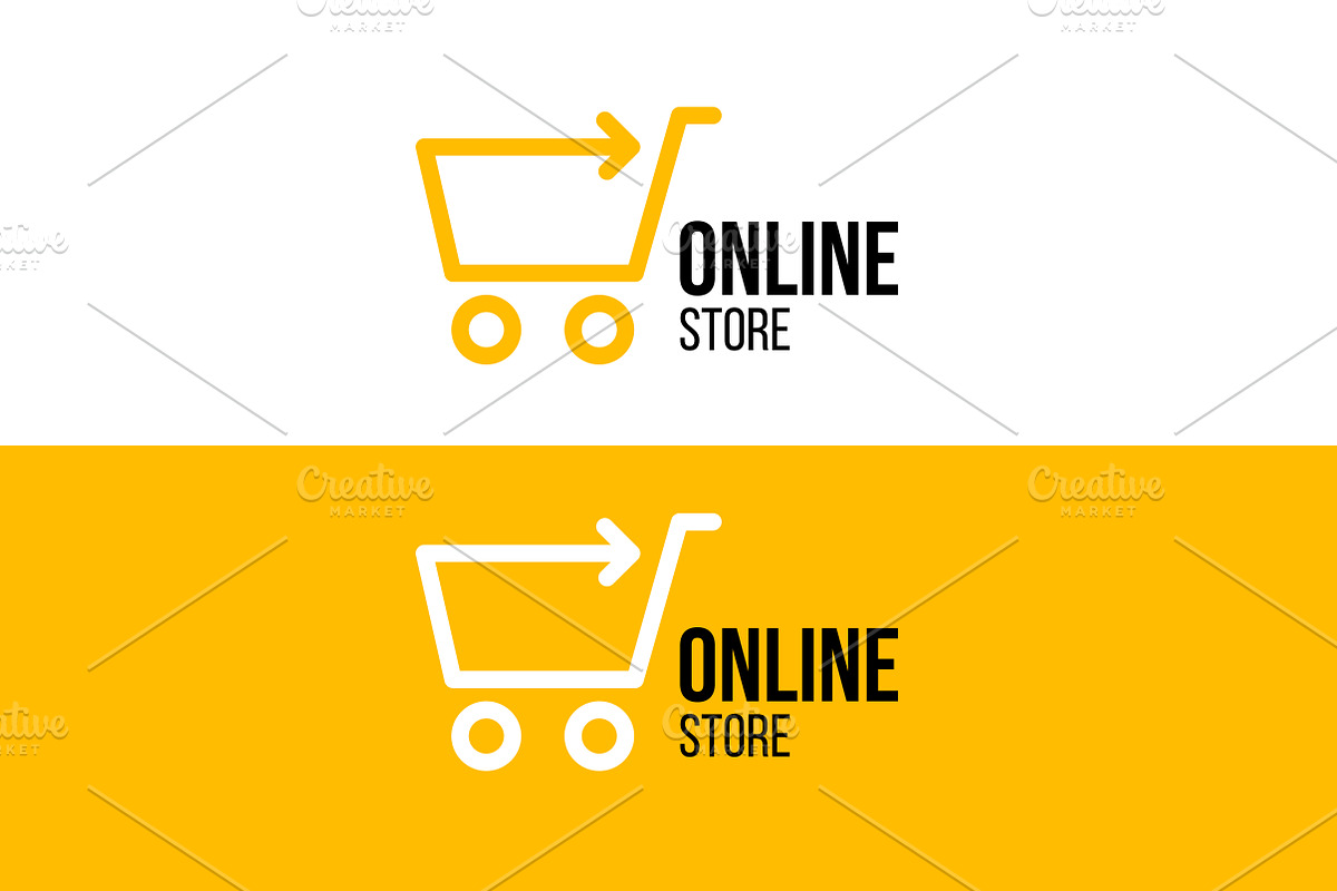 Online shop logo, a Branding & Logo Template by Alejik (Photo 4 of 4)