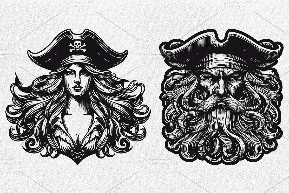 The Pirates, a Person Illustration by DevantCreate (Photo 3 of 3)