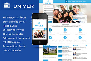 SJ Univer -Nice Educational Template
