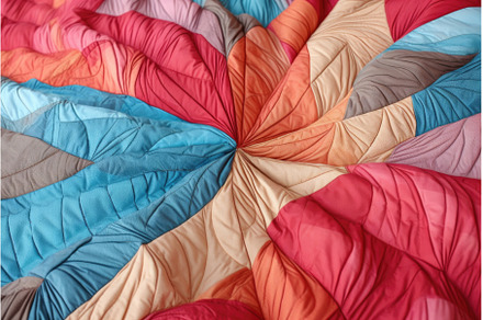 close-up of hot air balloon fabric, a Transportation Photo by Sergey Kotenev