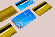 Credit Card Mockup, a Print Template by rahmatmoscae (Thumbnail 7 of 10)