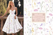 Seamless vector Floral Pattern set, a Pattern Graphic by FleurArt (Thumbnail 6 of 16)