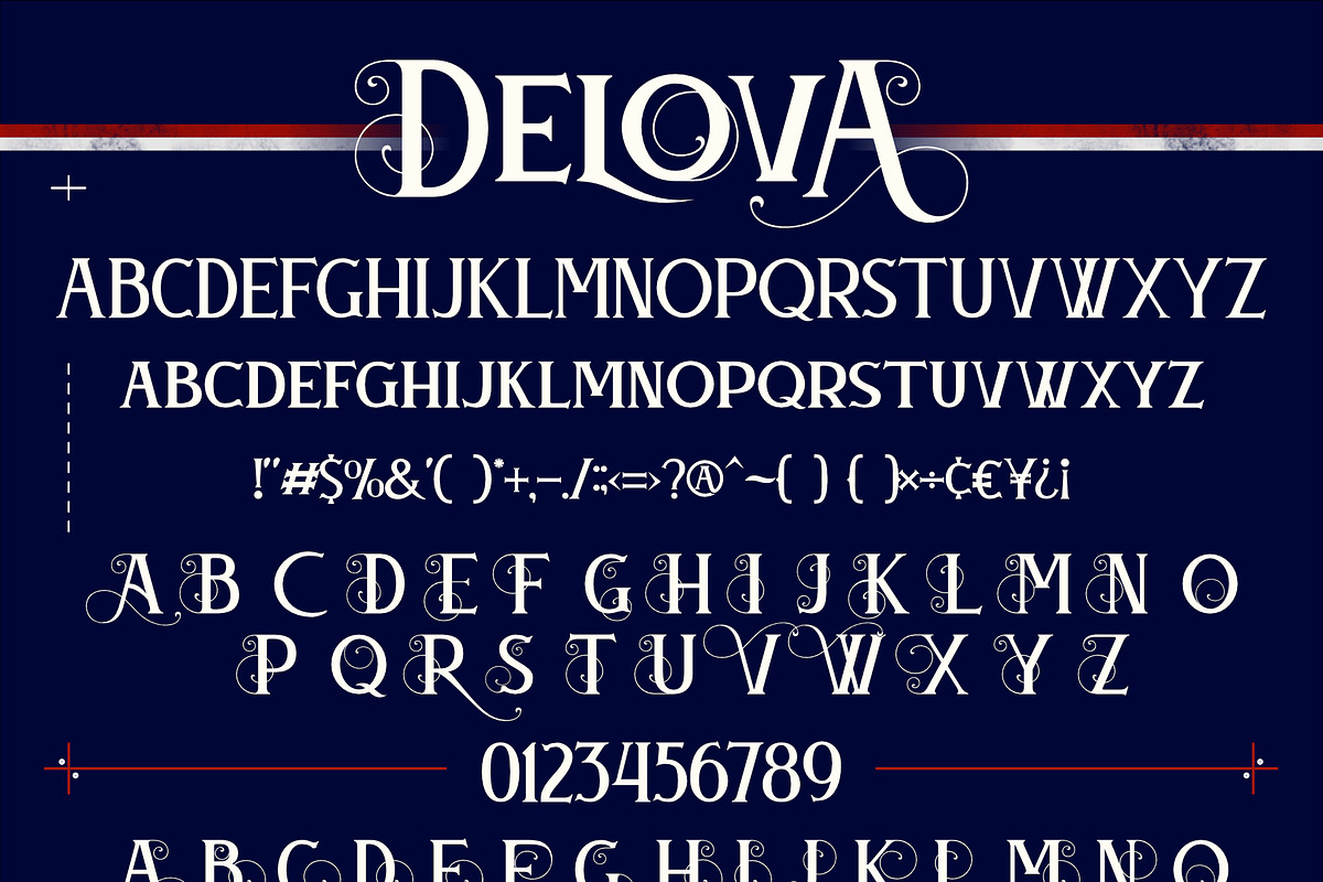 Delova - The Classic Font, a Serif Font by Khoir (Photo 9 of 11)