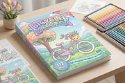 112 Bicycle Coloring Pages for Kids, a Transportation Illustration by ikarifq shop (Thumbnail 3 of 5)