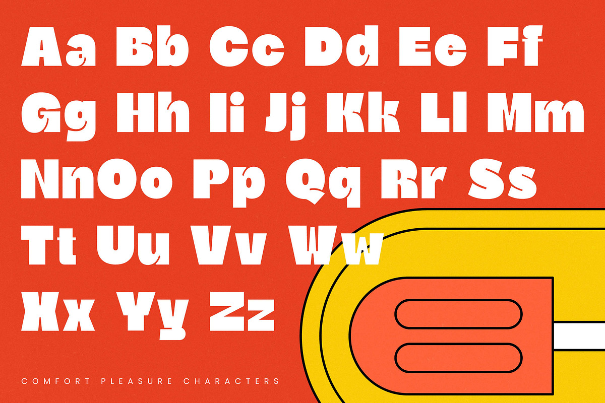 Comfort Pleasure Display Font, a Serif Font by timelesstype.co (Photo 17 of 20)