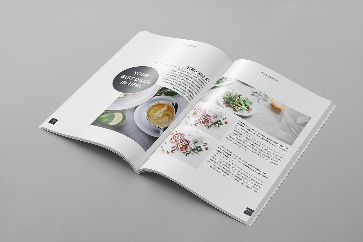 Magazine Layout Template, a Magazine Template by obidullah_01 (Photo 9 of 9)