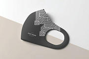 Fabric Face Mask Mockup Template, a Mask Mockup by DesignRushMarket (Thumbnail 10 of 12)