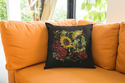 Sunflowers and red roses, an Illustration by Matrioshka (Thumbnail 2 of 7)
