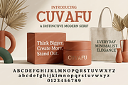 Cuvafu - Elegant Modern Serif Typef, a Serif Font by Astuti Studio (Thumbnail 21 of 25)