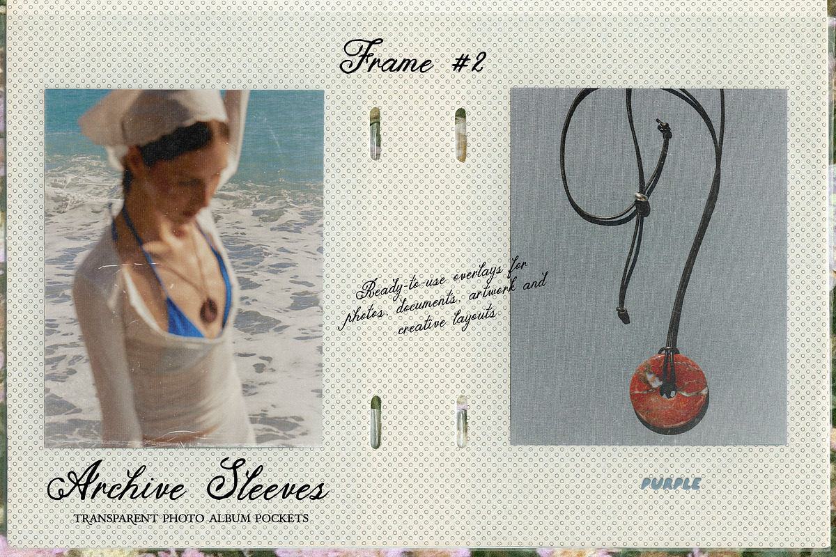 Archive Sleeves: Photo Overlays, a Texture Graphic by Purple (Photo 8 of 11)