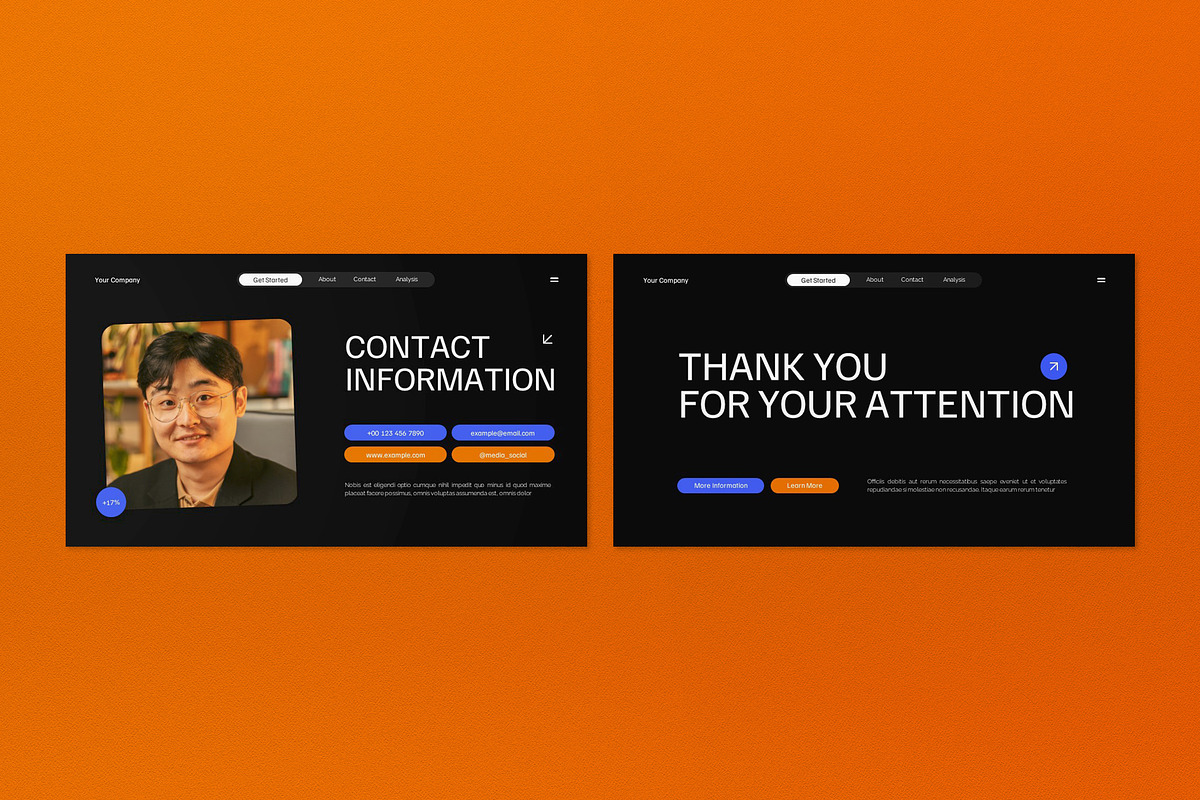 Modern Pitch Deck PPT, a Presentation Template by graphicook