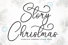 Story Christmas | Script Font