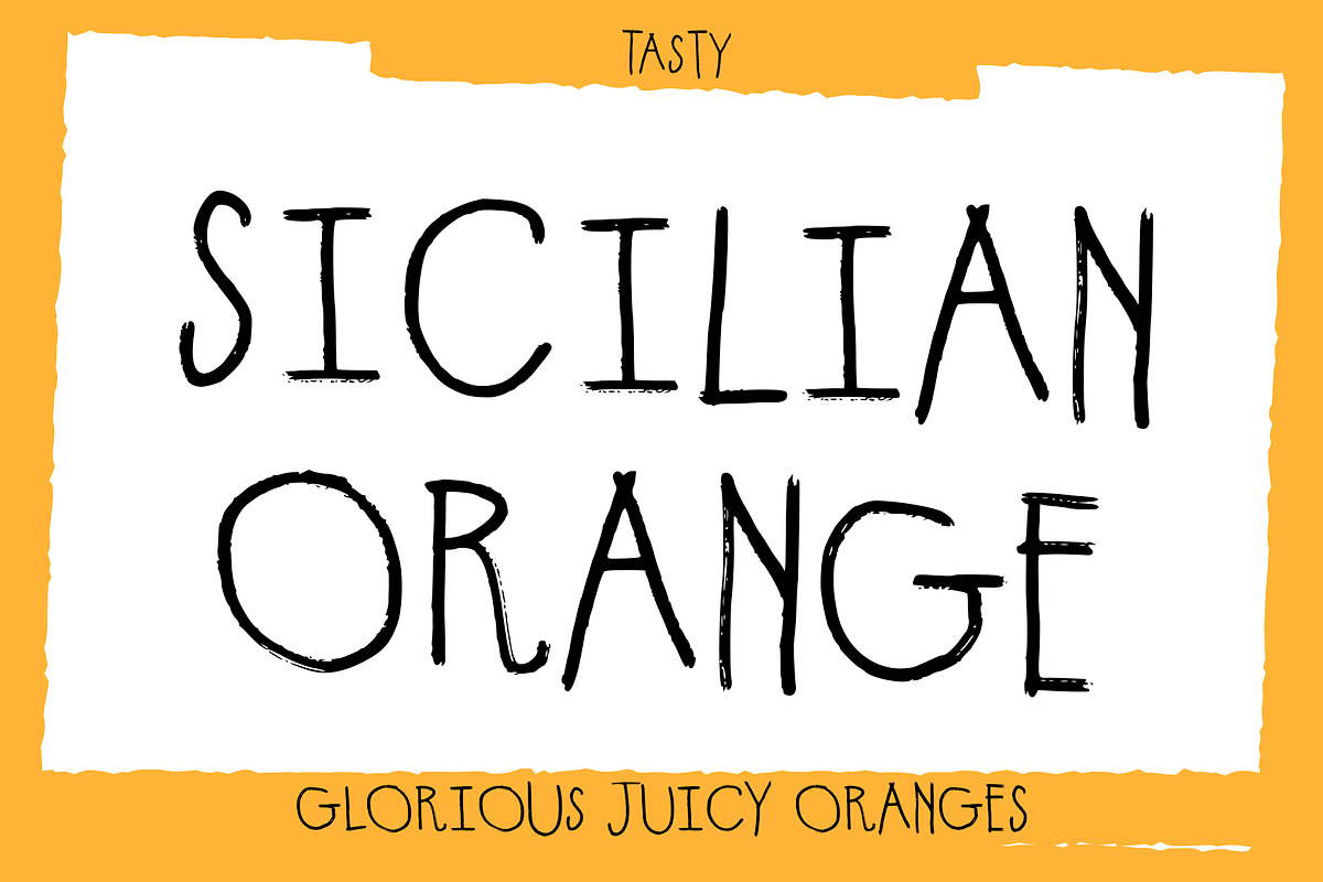 Baby Marmalade Handmade Font, a Handwritten Font by Maker Fonts (Photo 4 of 13)