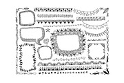 800+ DOODLE ELEMENTS SET, a Templates & Theme by karakotsya (Thumbnail 12 of 24)