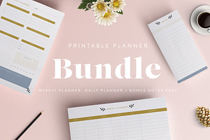 Printable Planner Bundle
