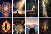 Spiritual Stock Photo Bundle, an Arts & Entertainment Photo by Selenique Studio (Thumbnail 9 of 9)