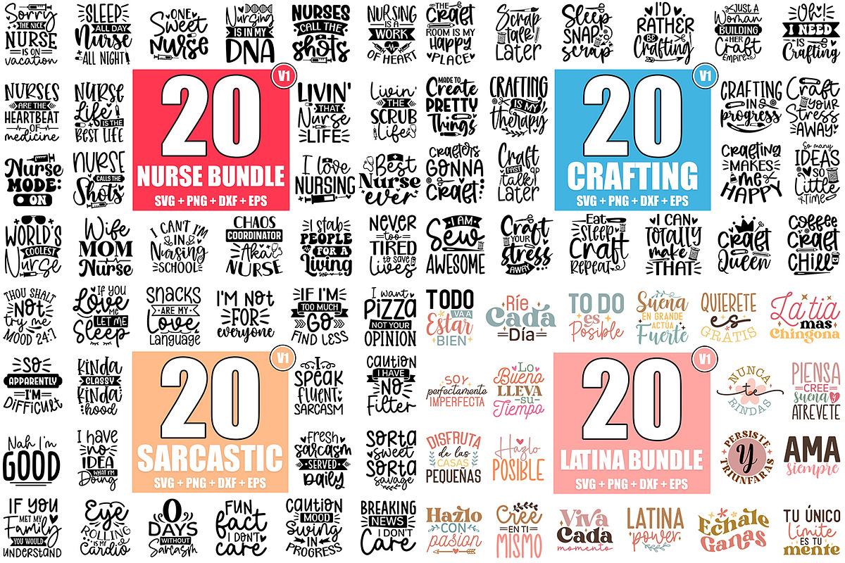 240 SVG MEGA Bundle, SVG Cut Files, an Illustration by ZoomkSVG (Photo 3 of 5)