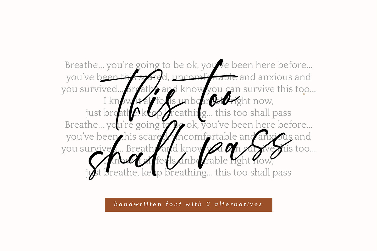 Sandal Paradise Signature, a Script Font by etigletters (Photo 4 of 9)