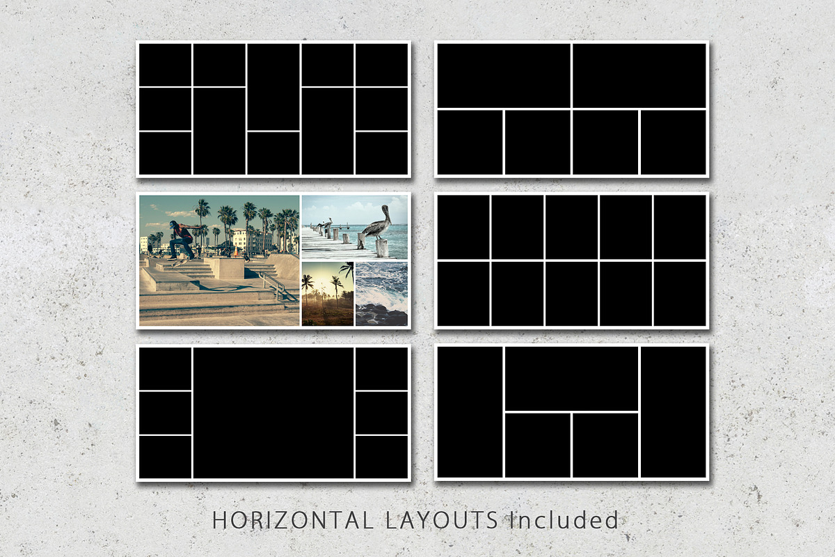 10x20 Photo Collage Template Pack, a Marketing Template by Loveurstyle Designs (Photo 4 of 5)