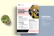 Nonprofit Fundraising Flyer Template, a Print Template by Sharifull11 (Thumbnail 1 of 4)