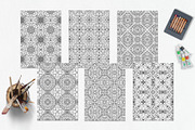 Patterns for coloring PDF,JPG vol-01, a Brochure Template by dnapslvsk (Thumbnail 4 of 6)