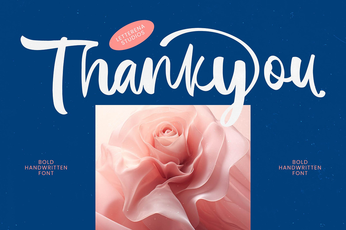 Imagine Sunday Bold Handwritten Font, a Script Font by Letterena Studios Script (Photo 20 of 20)