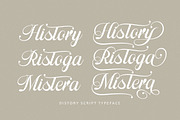 Distory Script, a Script Font by Letter Fresh (Thumbnail 4 of 10)