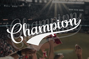 Garnesline - Sports Font, a Script Font by Flawless And Co (Thumbnail 3 of 10)