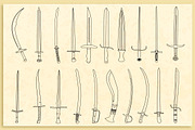 40 Procreate Sword Stamp Brushes, a Brush Add-On by BrushBoy (Thumbnail 4 of 4)