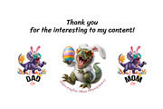Baby First Easter T-Shirt Design Set, a Seasonal Illustration by InkyQueenArt (Thumbnail 5 of 6)