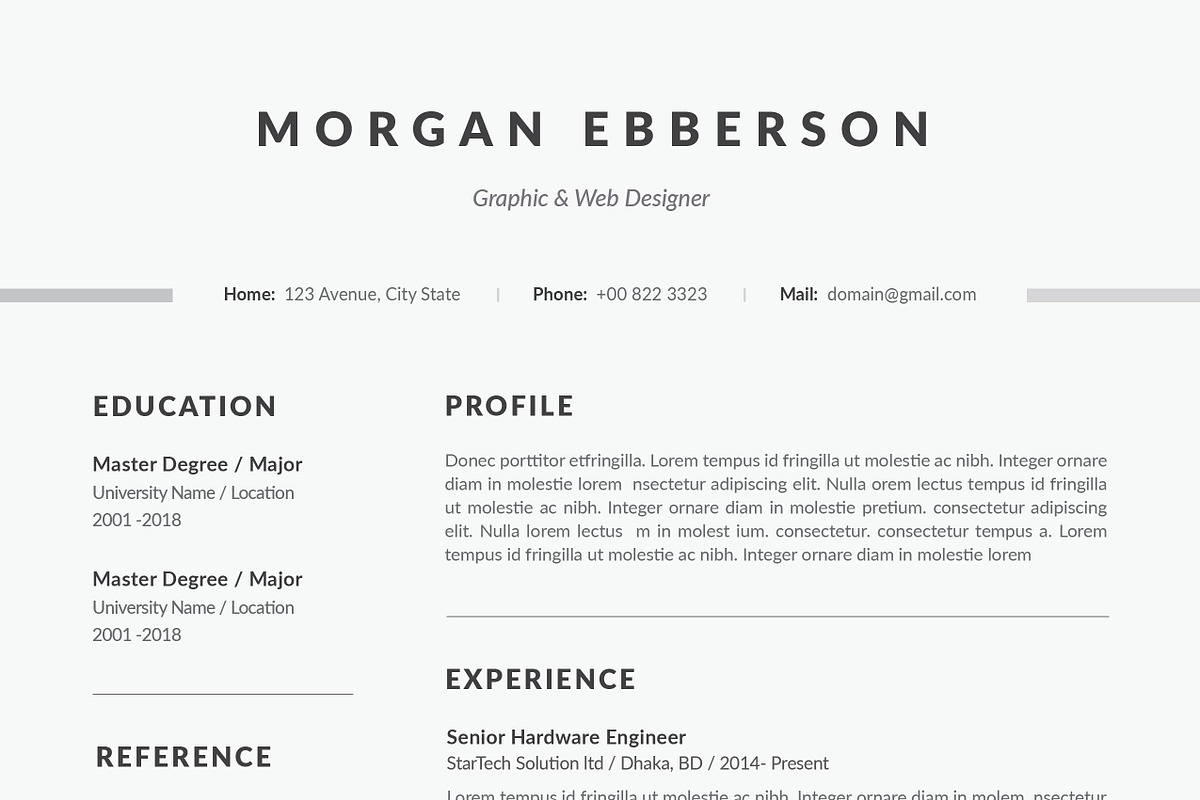 Top selling 30 Resumes Bundle, a Resume Template by paulresume (Photo 9 of 10)