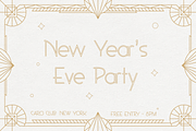 Rosaline - Art Deco Display, a Sans Serif Font by HipFonts (Thumbnail 7 of 8)
